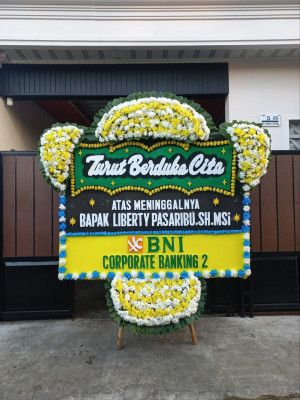 Papan Bunga Duka di Gerendeng